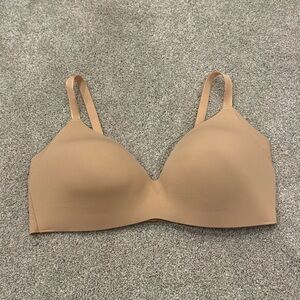 Knix WingWoman Contour Bra Wireless Nude Size 5 like new